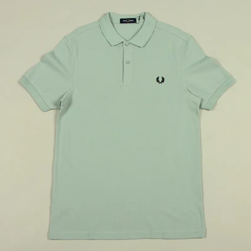 Fred Perry Plain Polo Shirt M6000 - Silver Blue